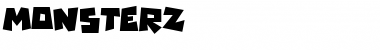 Monsterz Regular Font Title Preview