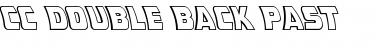 CC Double Back Past Font Title Preview