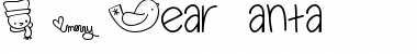 MTF Dear Santa Regular Font Title Preview