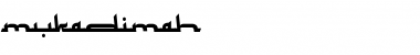 Mukadimah Regular Font Title Preview