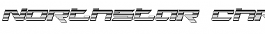 Northstar Chrome Italic Italic Font Title Preview