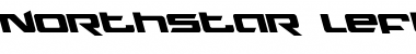 Northstar Leftalic Italic Font Title Preview