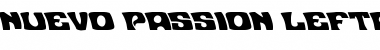 Nuevo Passion Leftalic Italic Font Title Preview