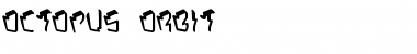 OCTOPUS ORBIT Regular Font Title Preview