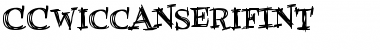 CCWiccanSerifInt Regular Font Title Preview