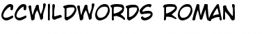 CCWildWords Roman Font Title Preview