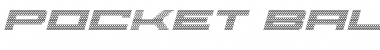 Pocket Ball 3D Italic Italic Font Title Preview