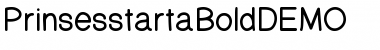 PrinsesstartaDEMO Bold Font Title Preview