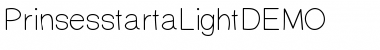 PrinsesstartaDEMO Light Font Title Preview