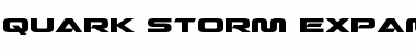 Quark Storm Expanded Expanded Font Title Preview