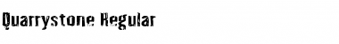 Quarrystone Regular Font Title Preview