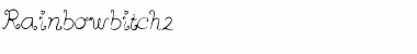 Rainbowbitch2 Medium Font Title Preview