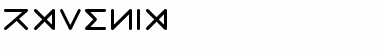 Ravenia Regular Font Title Preview