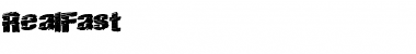 RealFast Regular Font Title Preview