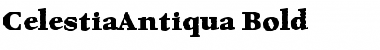 CelestiaAntiqua Bold Font Title Preview