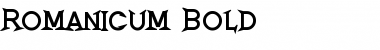 Romanicum Bold Font Title Preview
