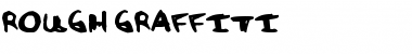 Rough Graffiti Regular Font Title Preview