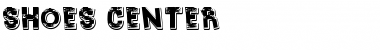 Shoes center Regular Font Title Preview