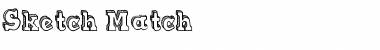 Sketch Match Regular Font Title Preview