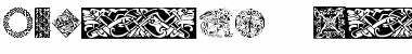 Celtic Patterns Regular Font Title Preview