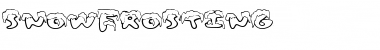 SnowFrosting Regular Font Title Preview