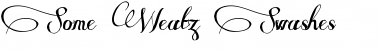 Some Weatz Swashes Regular Font Title Preview
