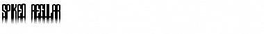 Spiked Regular Font Title Preview