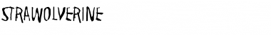 Strawolverine Regular Font Title Preview