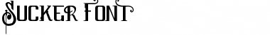Sucker Font Regular Font Title Preview