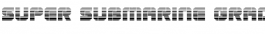 Super Submarine Gradient Regular Font Title Preview
