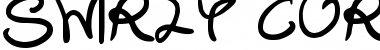 Swirly Curly Inks Regular Font Title Preview