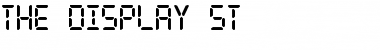 The Display St Regular Font Title Preview
