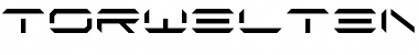 Torwelten Mono Font Title Preview