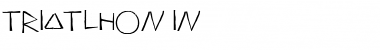 Triatlhon In Regular Font Title Preview