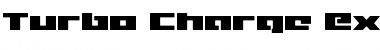 Turbo Charge Expanded Expanded Font Title Preview