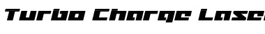Turbo Charge Laser Italic Italic Font Title Preview