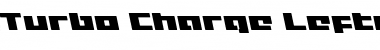 Turbo Charge Leftalic Italic Font Title Preview