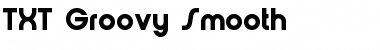 TXT Groovy Smooth Regular Font Title Preview