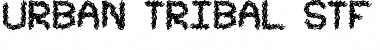 Urban Tribal STF Regular Font Title Preview