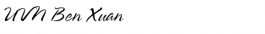 UVN Ben Xuan Regular Font Title Preview