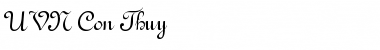 UVN Con Thuy Regular Font Title Preview