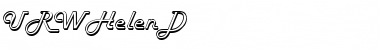 URWHelenD Regular Font Title Preview