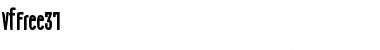 VfFree37 Regular Font Title Preview