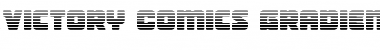 Victory Comics Gradient Regular Font Title Preview