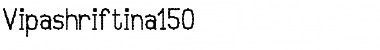 Vipashriftina150 Regular Font Title Preview
