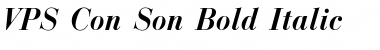VPS Con Son Bold Italic Font Title Preview