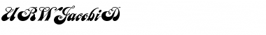 URWJacobiD Regular Font Title Preview