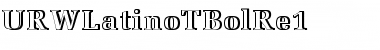 URWLatinoTBolRe1 Regular Font Title Preview