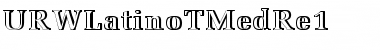 URWLatinoTMedRe1 Regular Font Title Preview