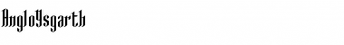 AngloYsgarth Regular Font Title Preview